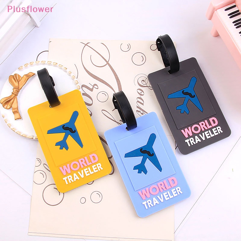 Luggages Tag Creative Baggage Boarding Tags Suitcase ID Address Holder ...