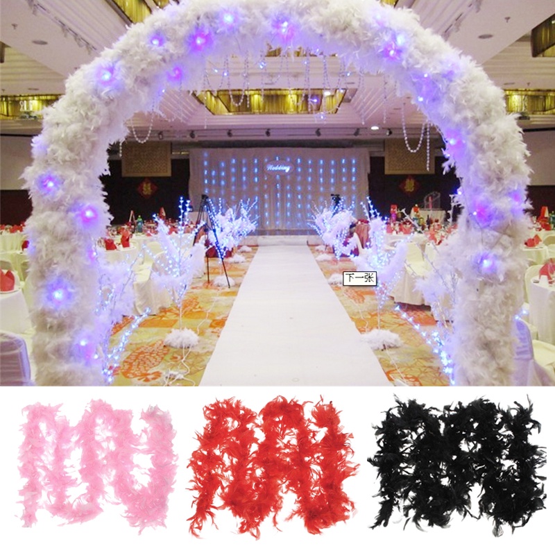 Eco Turkey Feather Scarf Non Artificial Turkey Feather Strip Halloween ...