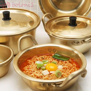 Korean Stainless Steel Ramen Pot - 9.4 Cooking Pot With Handle For