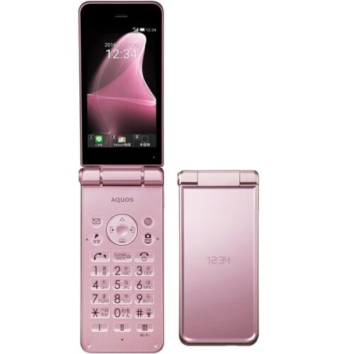 SHARP 601sh Android Flip Phone Unlocked ( Used,98New ) Shopee