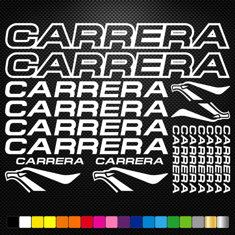 Mtb Sticker Carrera Vengeance Vinyl Aufkleber Sticker Mountainbike Radfahren BM Carrera Poster