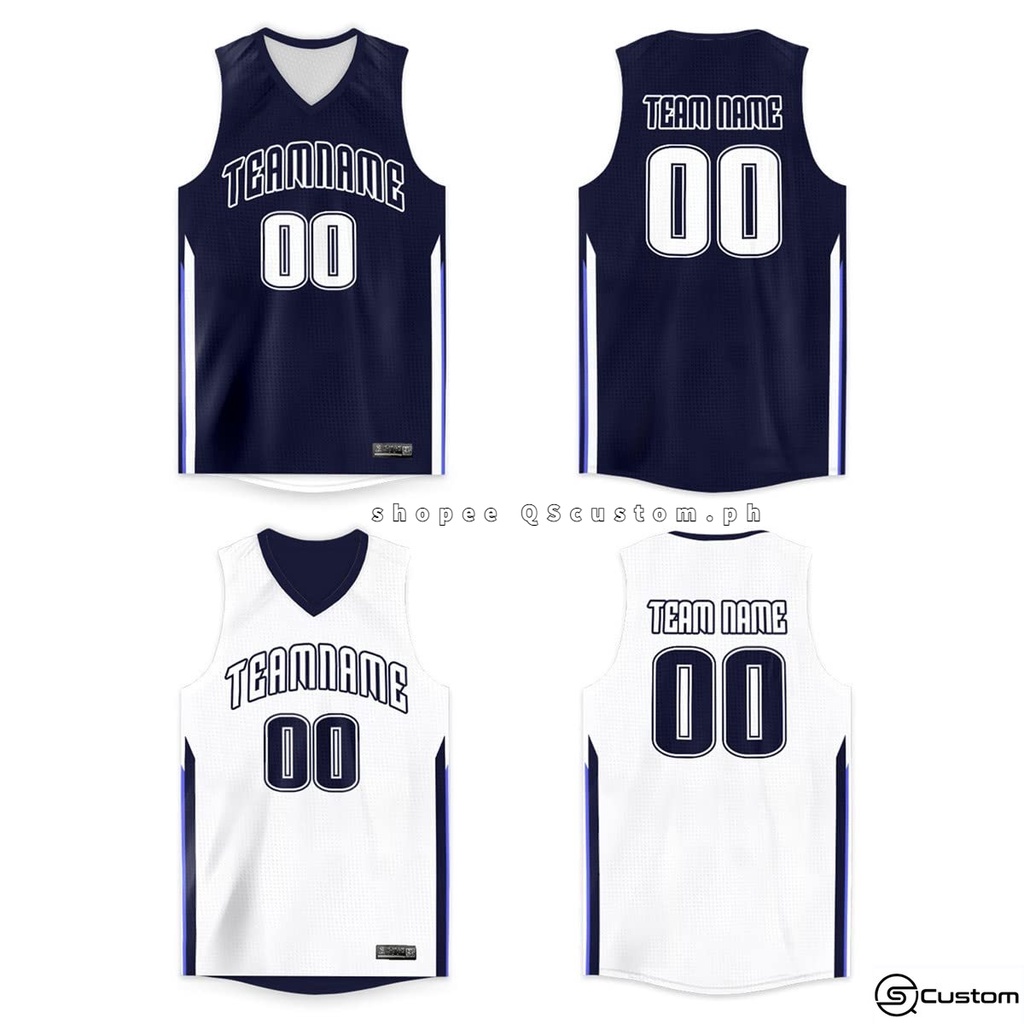 Unisex Minimalist Plain Basketball Jersey Free Customized Name and