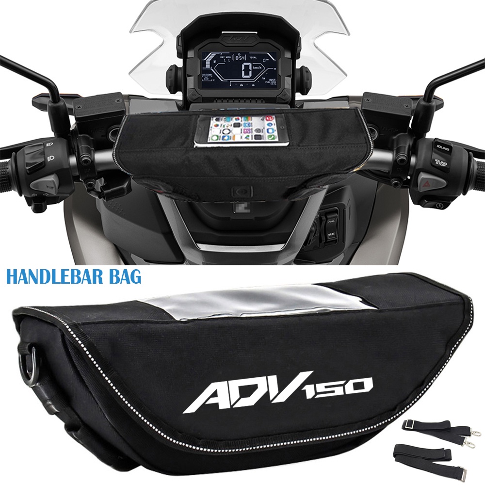 KJTYSDM Motorcycle Cover For ADV 350 ADV350 ADV 150 ADV150, All Weather Outdoor Motorcycle Cover With Reflective Strips And Lock-Holes, Protection From Sun Rain And Snow