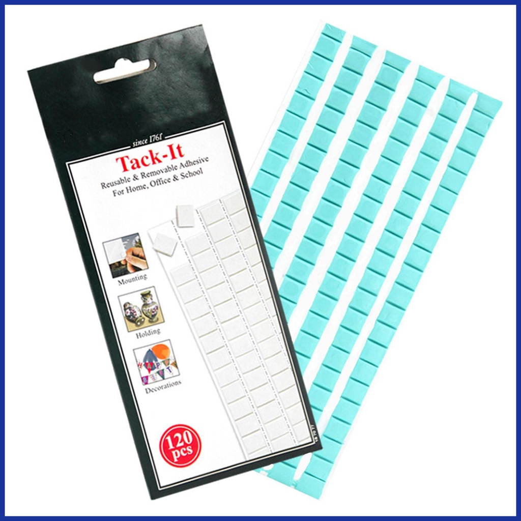 Reusable Mounting Putty Clay 120 Pieces Adhesive Putty Removable
