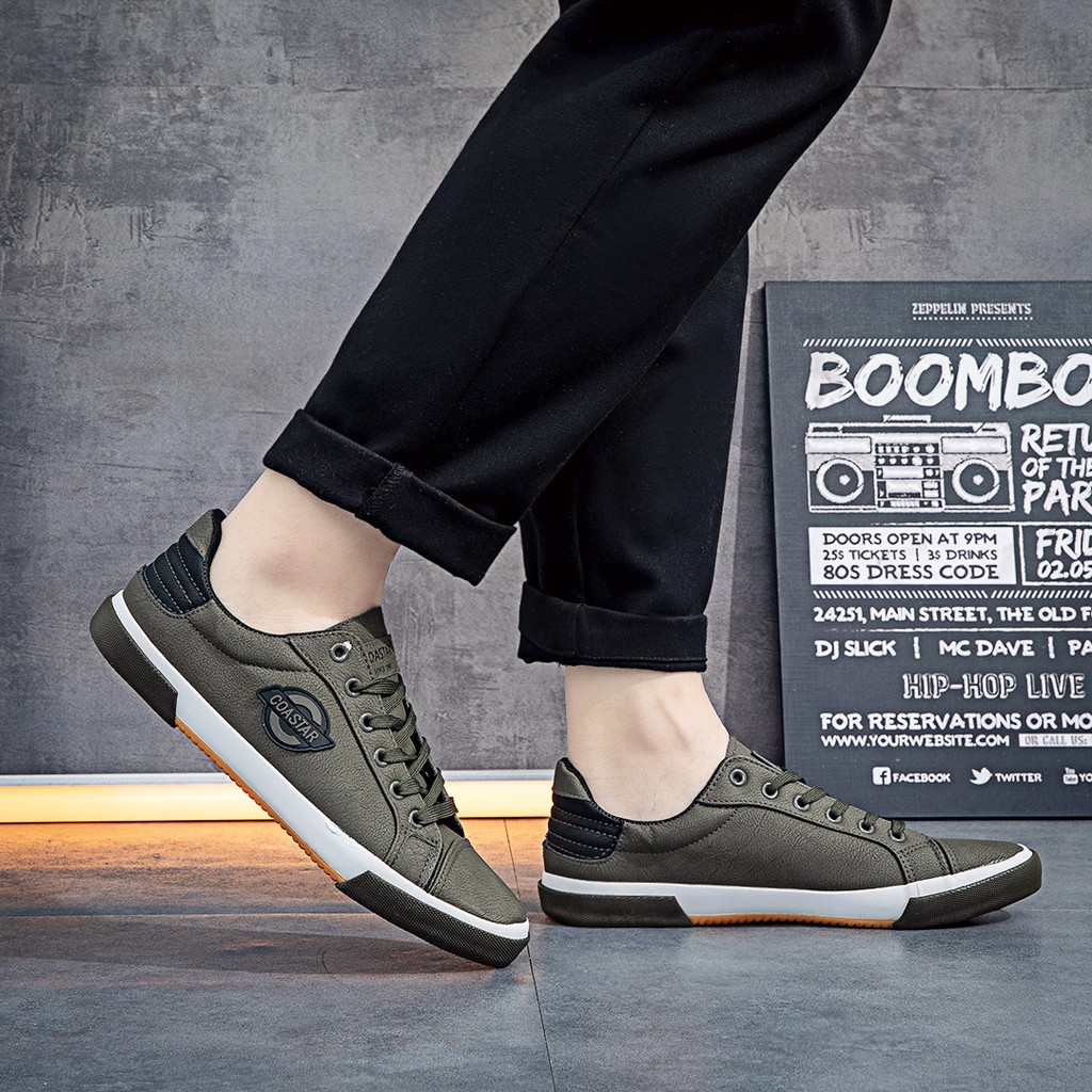 Rubber shoes smart casual clearance