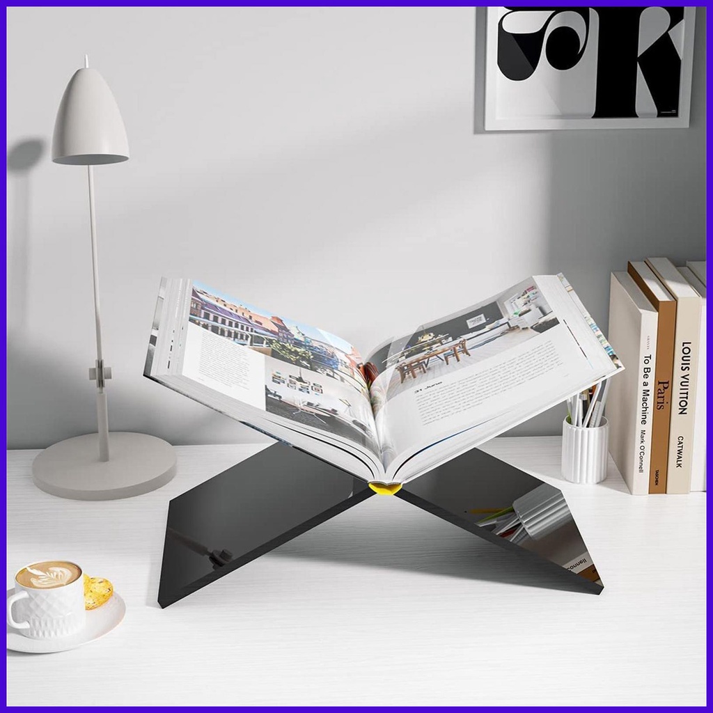 Open Book Display Stand X Type Reading Bookstand Display Open Holder