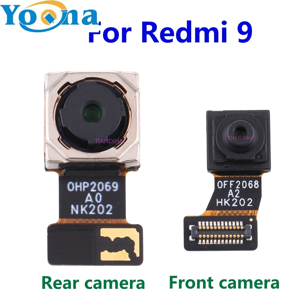 Original Front Back Camera For Xiaomi Redmi 9 Backside Rear Facing ...