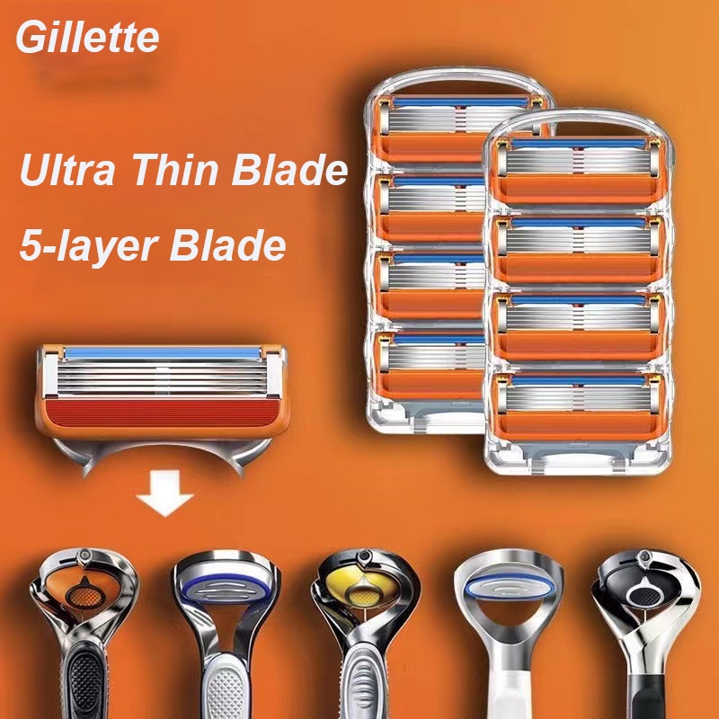 Fusion Razor Blades for Gillette Fusion Razor Sharp Trimmer Straight ...