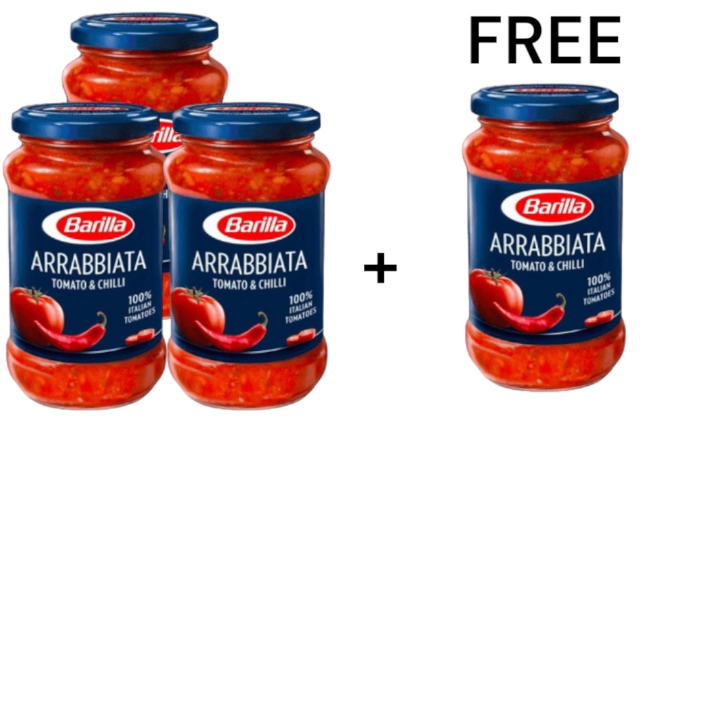 Buy 3 Get 1 FREE Barilla Arrabbiata Pasta Sauce with Italian Tomato and ...