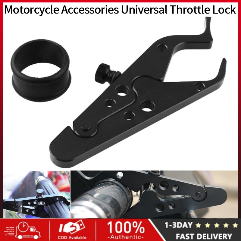 Aluminum Motorcycle Throttle Lock Cruise Control Clamp Scooter Hand ...