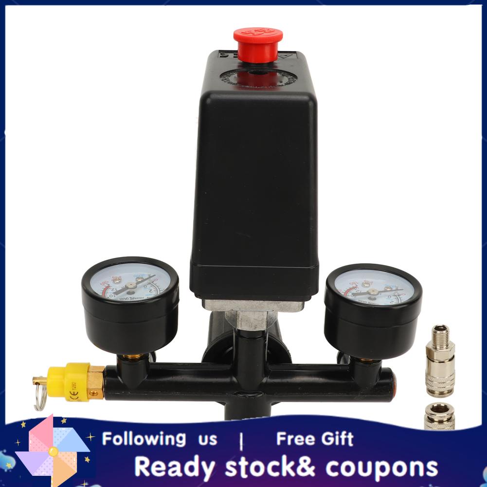 Xiyijia Air Compressor Pressure Regulator 0-180PSI Standard Ports Tight ...