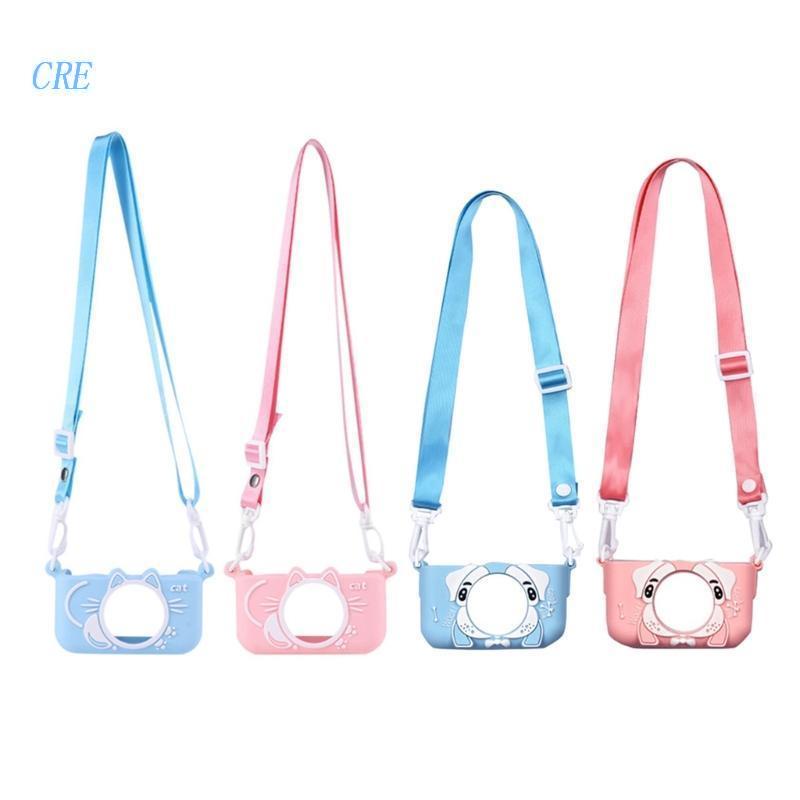 CRE Cartoon Kids Camera Cover Mini Children Slr Digital Camera Silicone