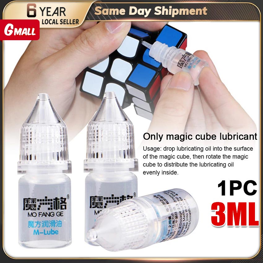 【Fast Delivery】 Magic Cube Lubricant Smooth Lube for Rubiks 3x3 Rubics