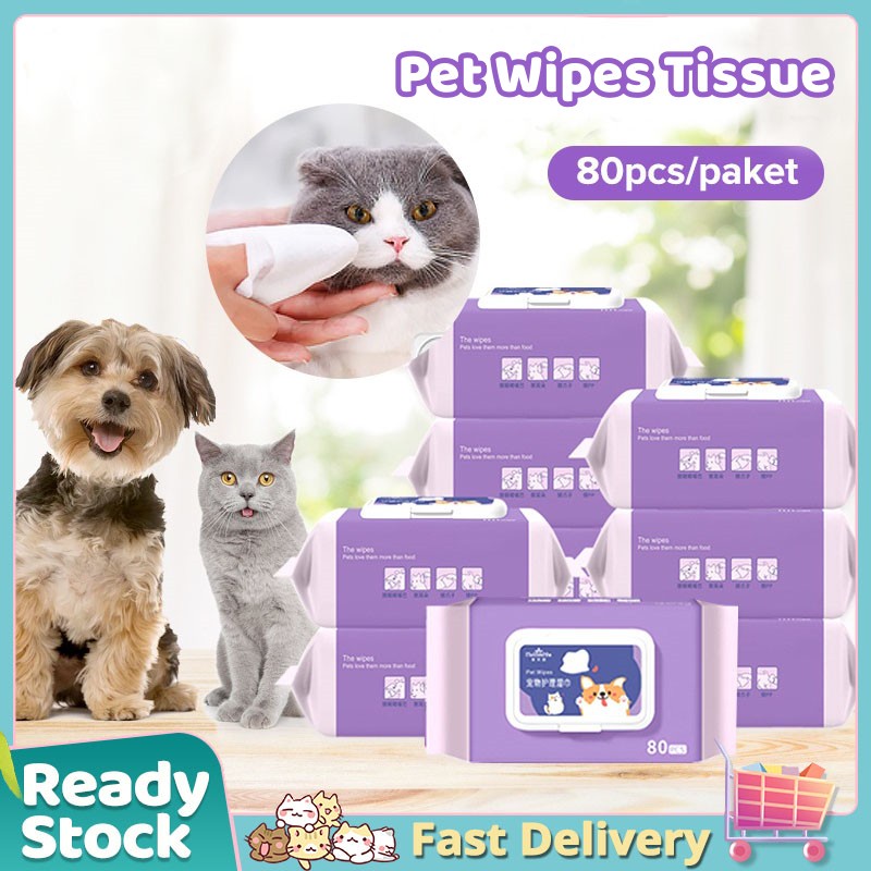 PETS STORY Pet Wipes Dog Cat Multifunctional Grooming Wet Tissues For ...