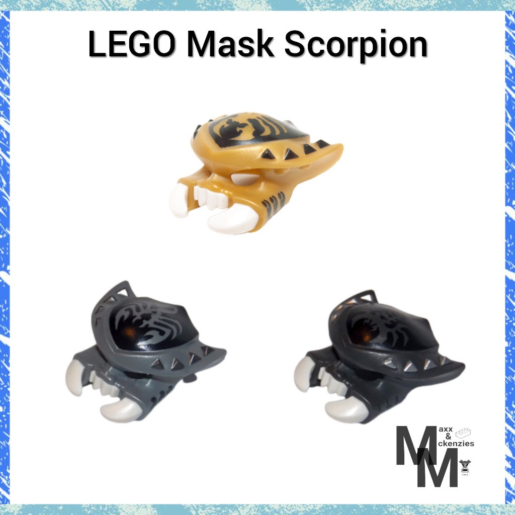 Mask Scorpion with White Fangs and Pincers (15475pb) LEGO Minifigure ...