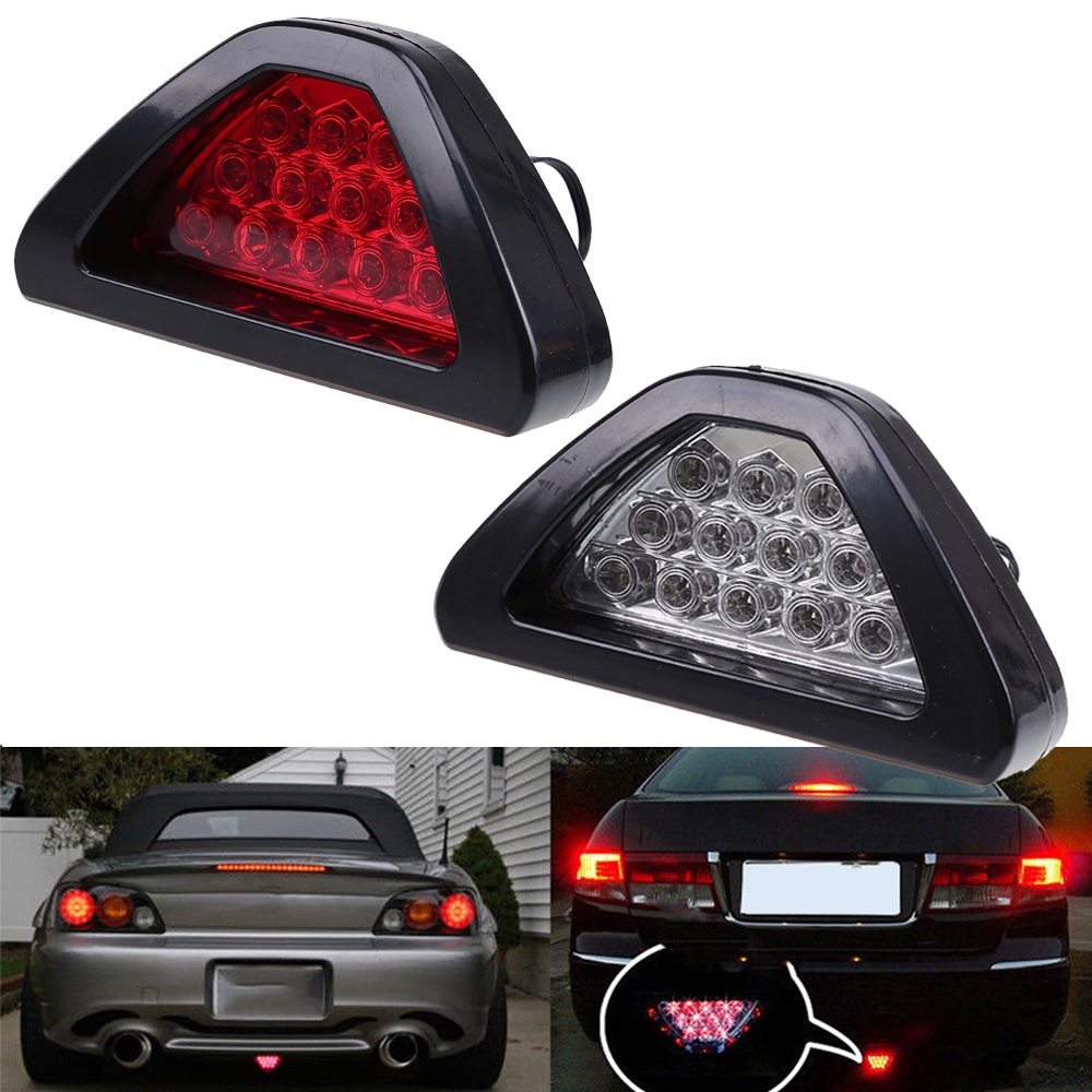 Flash F1 Triangle light Car pilot parking safety light Sport rear three