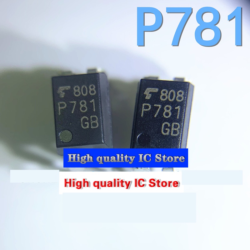 10PCS New original optocoupler TLP781GB silk screen P781 patch SMD4