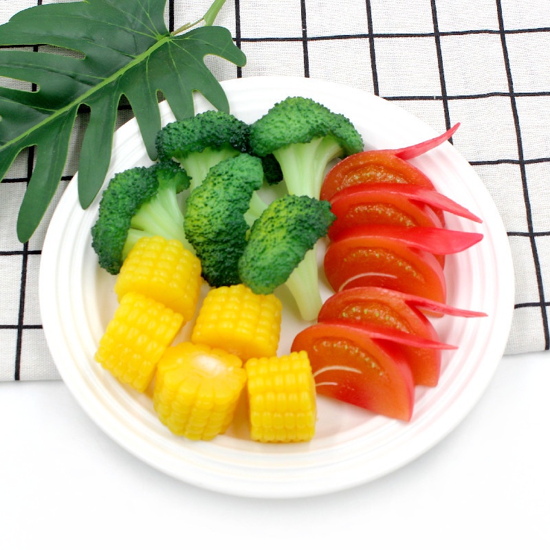 Artificial Vegetable Food Model Fake Lifelike Tomato Broccoli Corn ...
