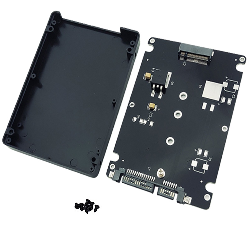 NEW M2 SSD Case SSD Enclosure M.2 Case M2 SSD Adapter External 2.5 Box ...
