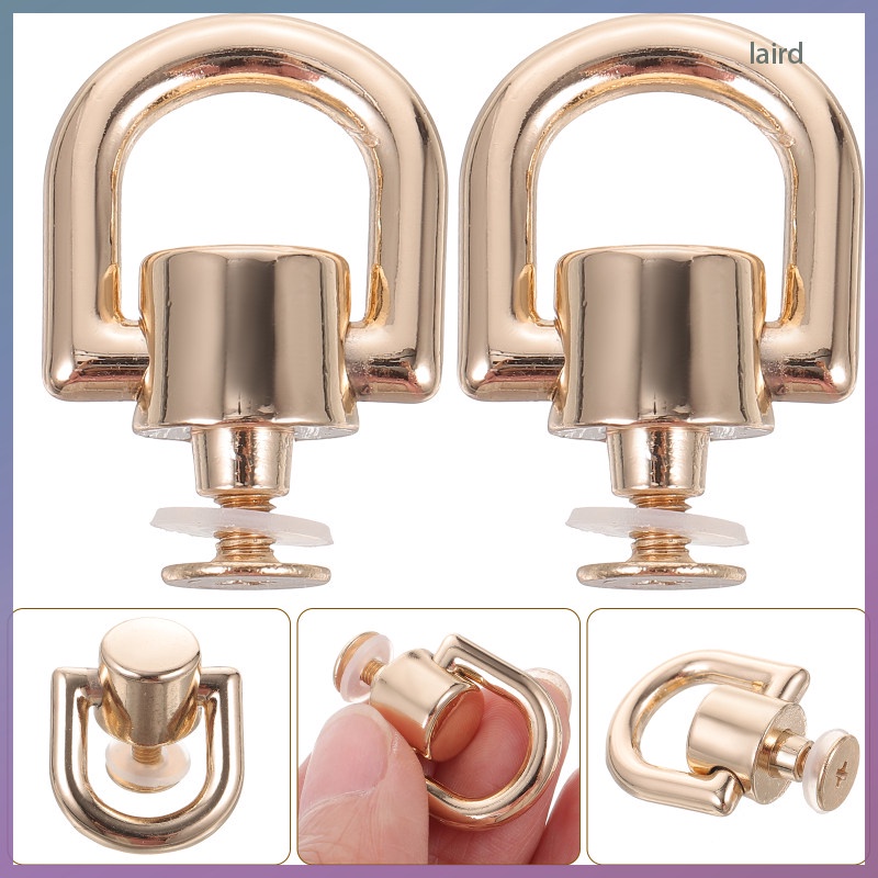 [READY STOCK] D Ring for Wallet Keychain Rings Crafts Leather Purse ...