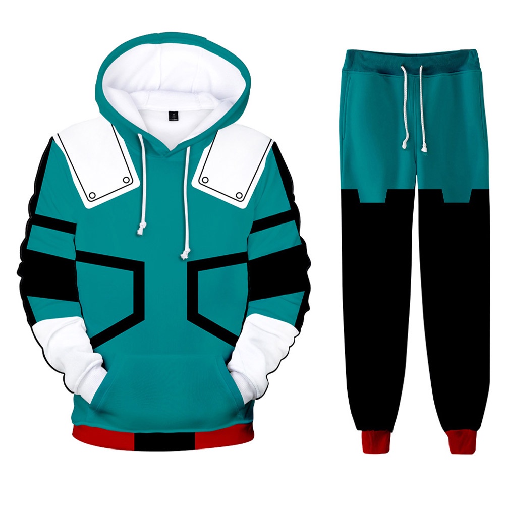 My Hero Academia Hoodie Izuku Midoriya Deku Cosplay Sweatshirt - View #6