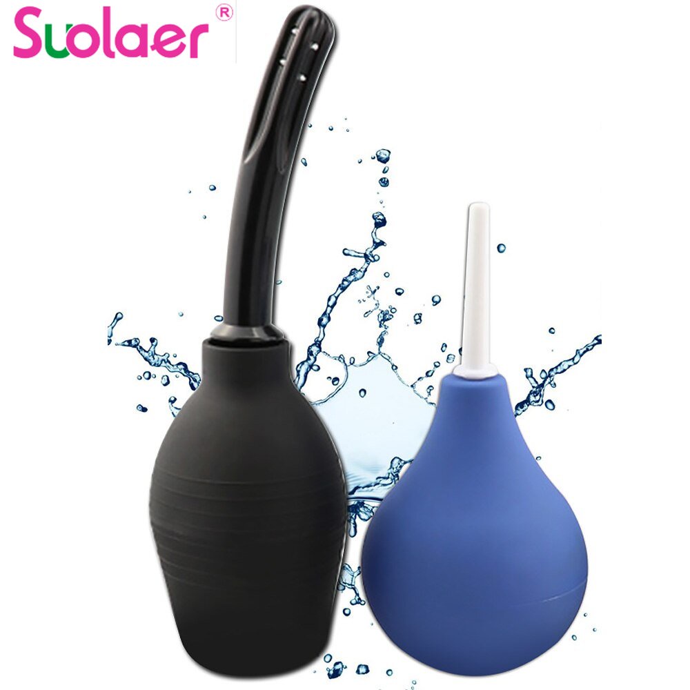 Suolear Anal Cleaner Enema Bulb Vaginal Rectal Cleaner Douche Enemator
