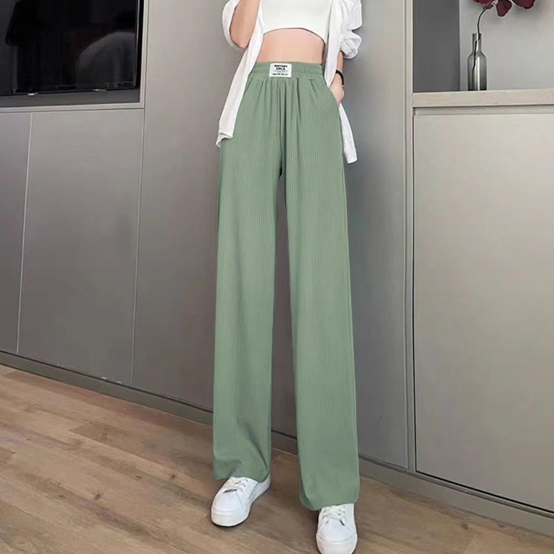 For 40-80KG Wide Leg Baggy Long Pants for Women Slacks Korean Style ...