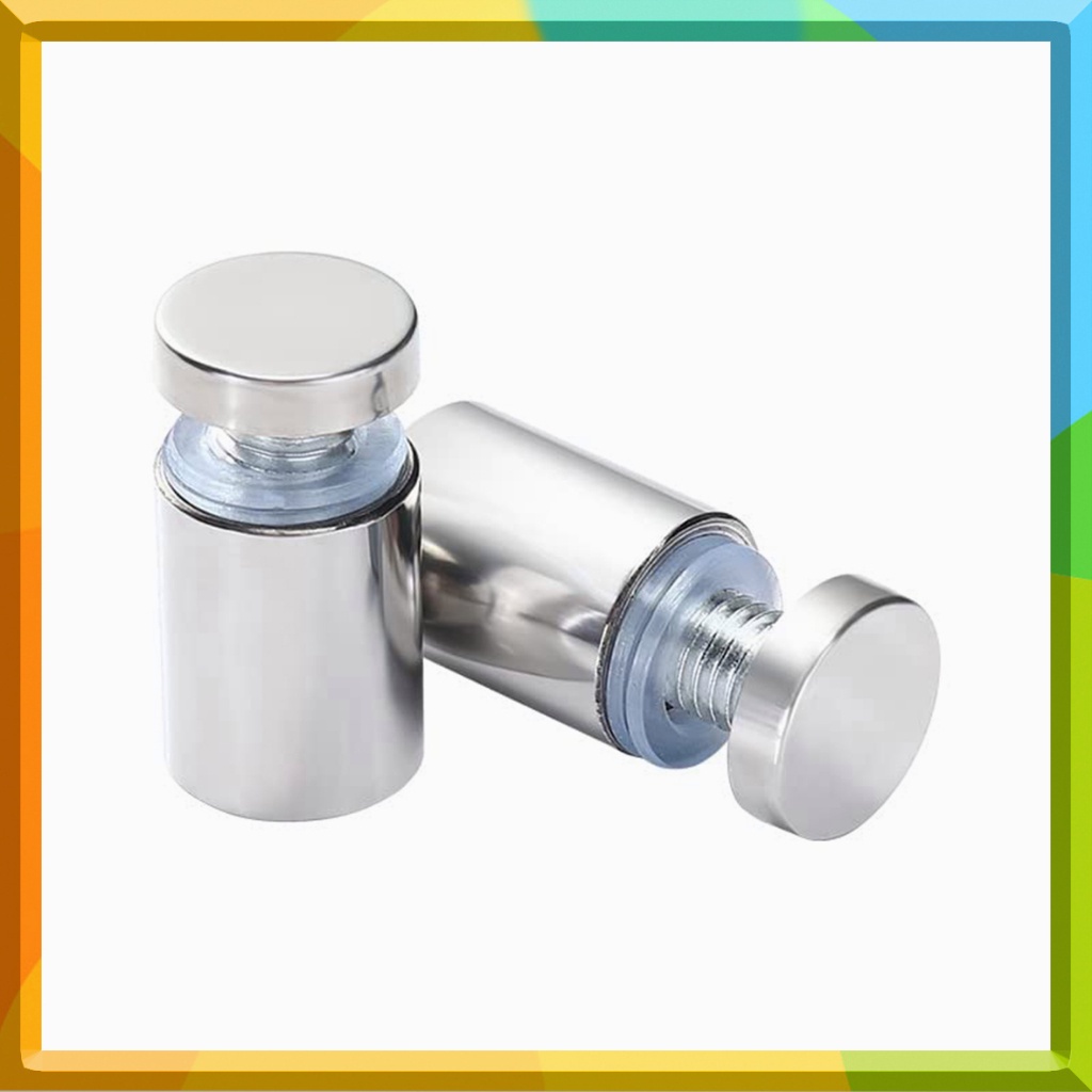 10Pcs Advertising Bolts Sign Standoff Screws Advertising Screws