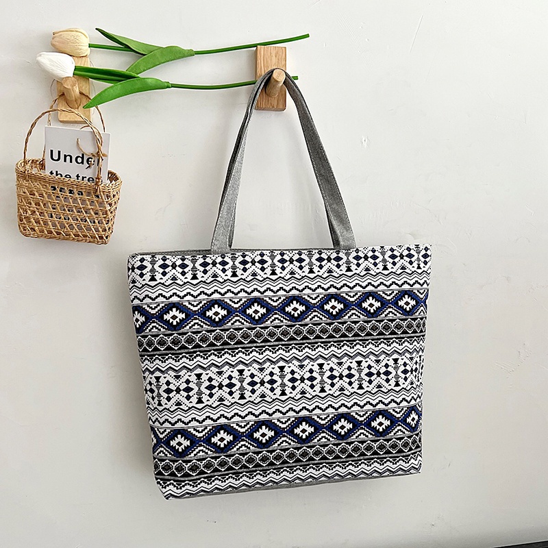 UISN #S39 Korean New Fashion Canvas Tote Bag Design Shoulder Bags ...