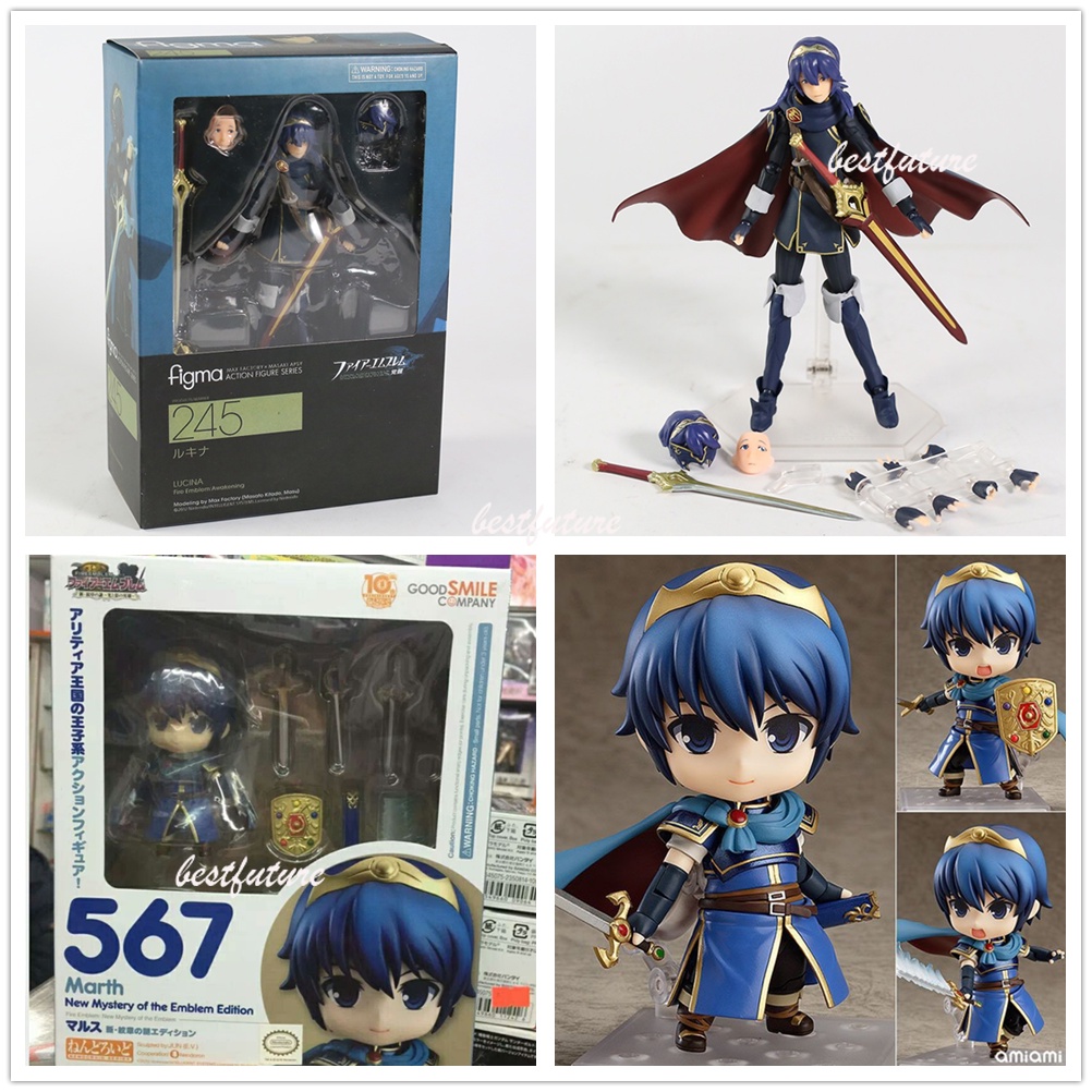 Figma 245 Fire Emblem Awakening Luqina Nendoroid 567 Marth Action