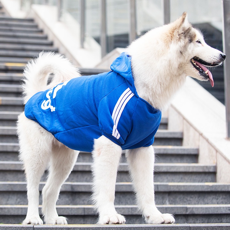 Adidas Dog Clothes Clothe Big Dogs Dog Clothe for Large Dogs Female and Male Pet Hoodie for