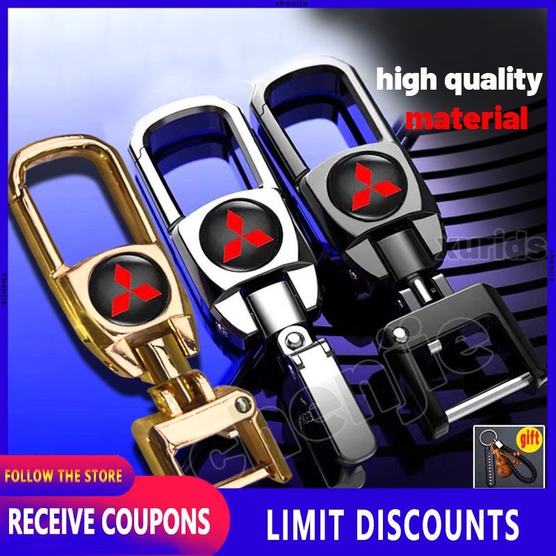 High quality for Mitsubishi keychain car motorcycle key holder Fashion ...