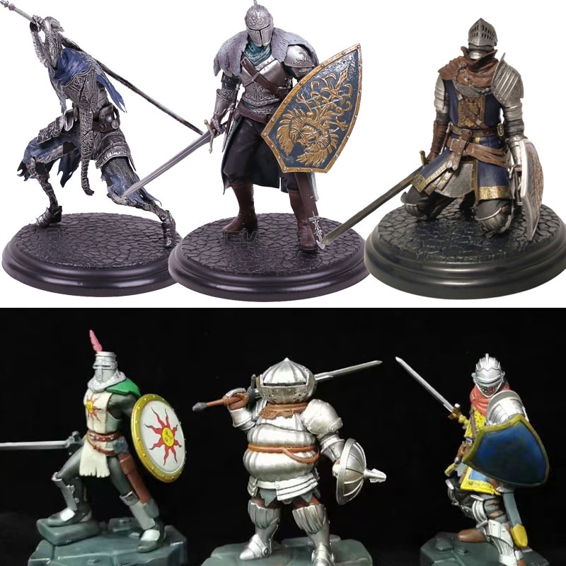 Action Figure Dark Souls Artorias Faraam Knight Black Knight Bust