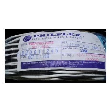 Philflex TF Wire AWG 16/2 1.25mm/2C Stranded Hook Up Wire ...