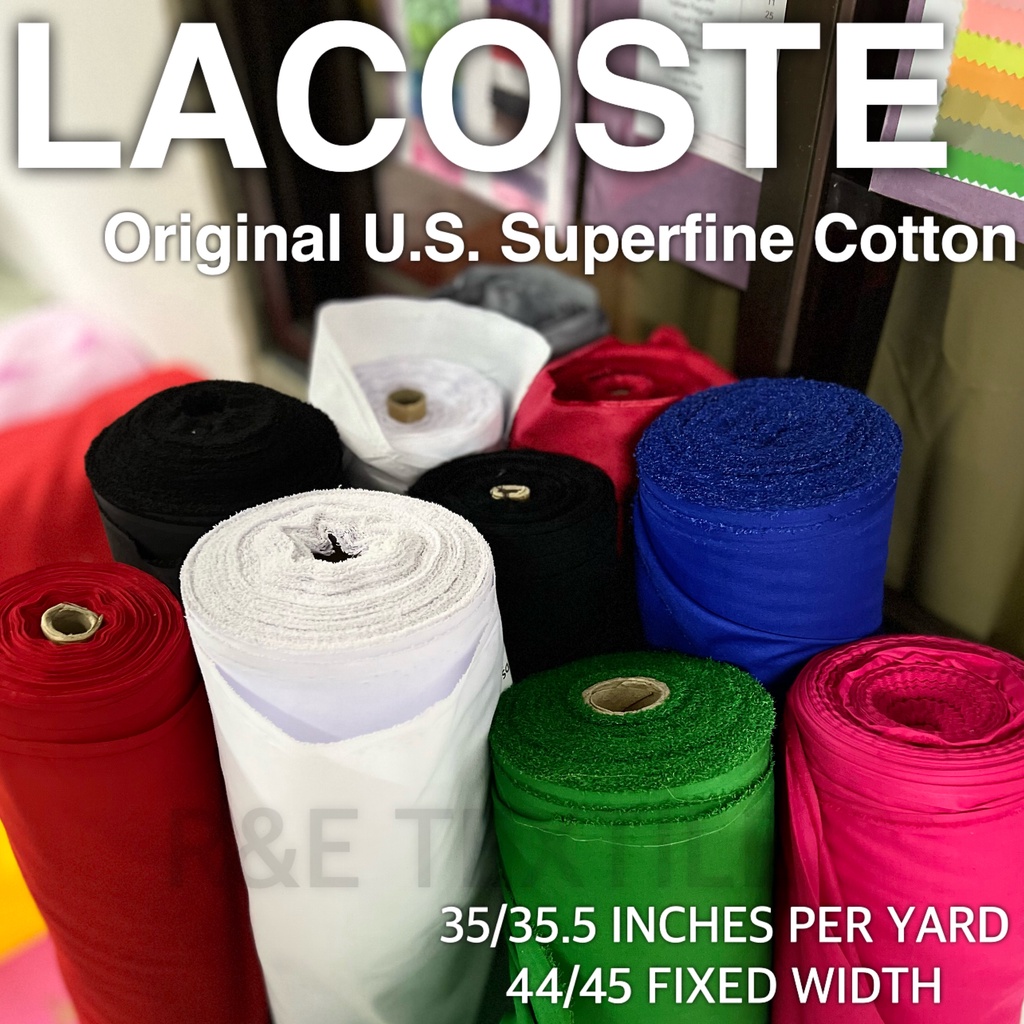 Lacoste cloth best sale