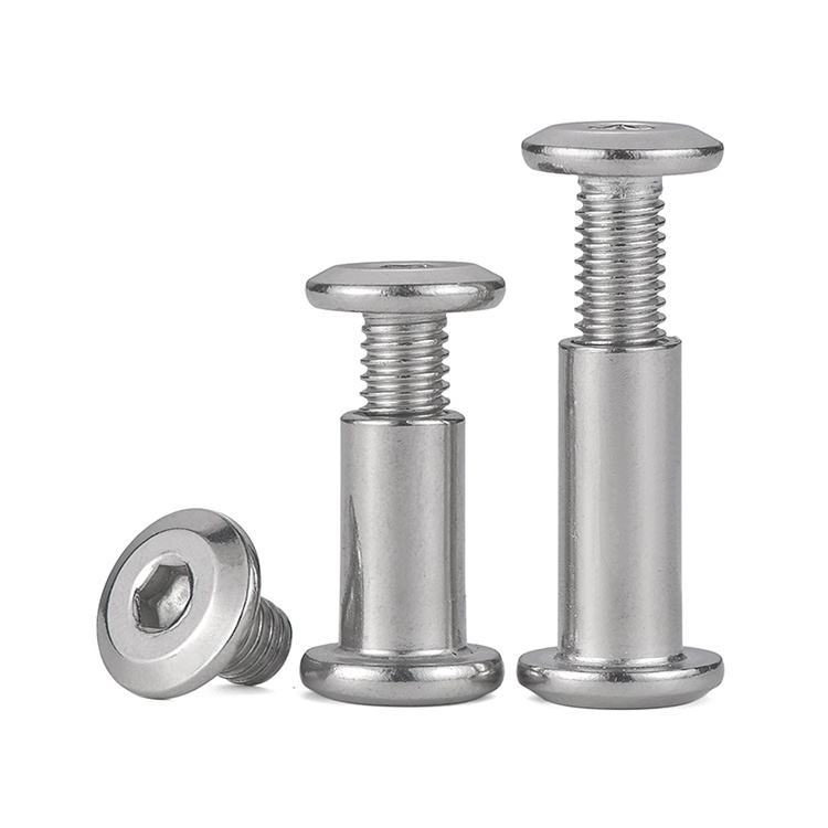 Chicago Screw Binding Screw Rivet nut screw round head rivet stainless ...