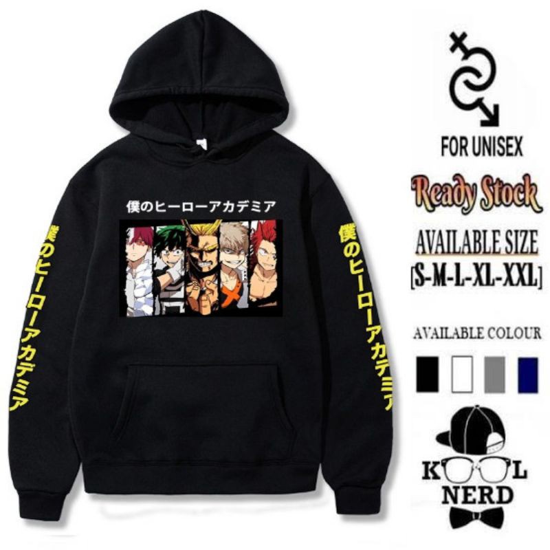 Fashion Hot Sale Fashion Men's Hoodies My Hero Academia Shoto Deku All ...