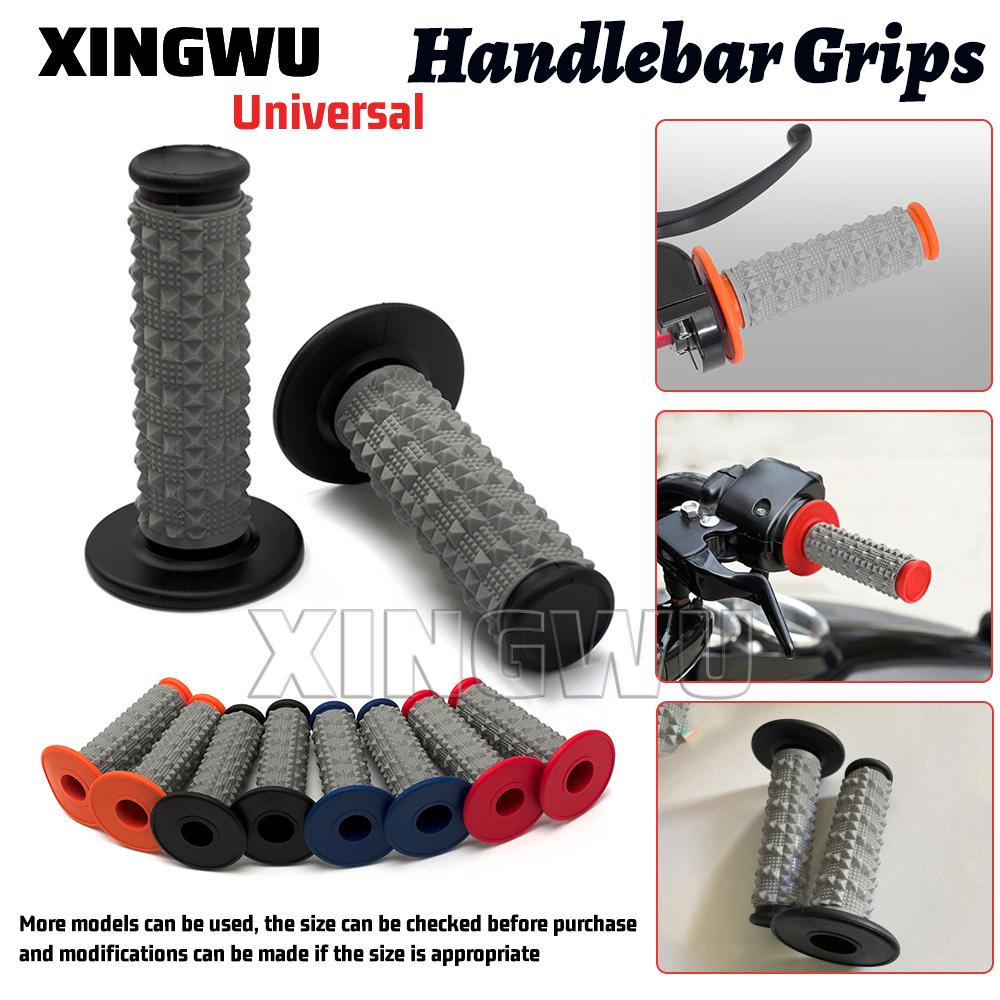 Universal 7/8" Motorcycle Handlebar Grips 22mm Compatible with Apollo