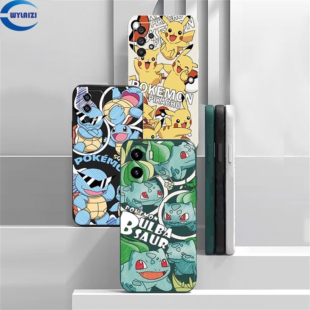 Case Huawei P30 Lite Nova 5t Nova 3i Nova 7i Y6p Y7a Y6 Pro Y7 Pro 2019 Y9s Pikachu Squirtle 5429