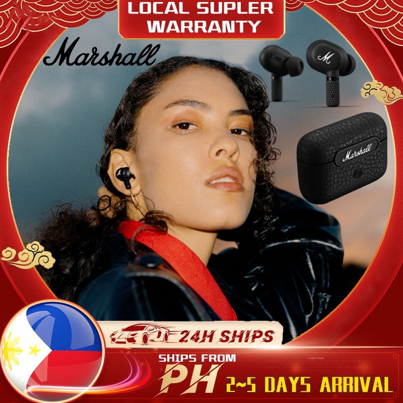 Marshall Motif ANC Bluetooth Earbuds Noise Cancelling Wireless