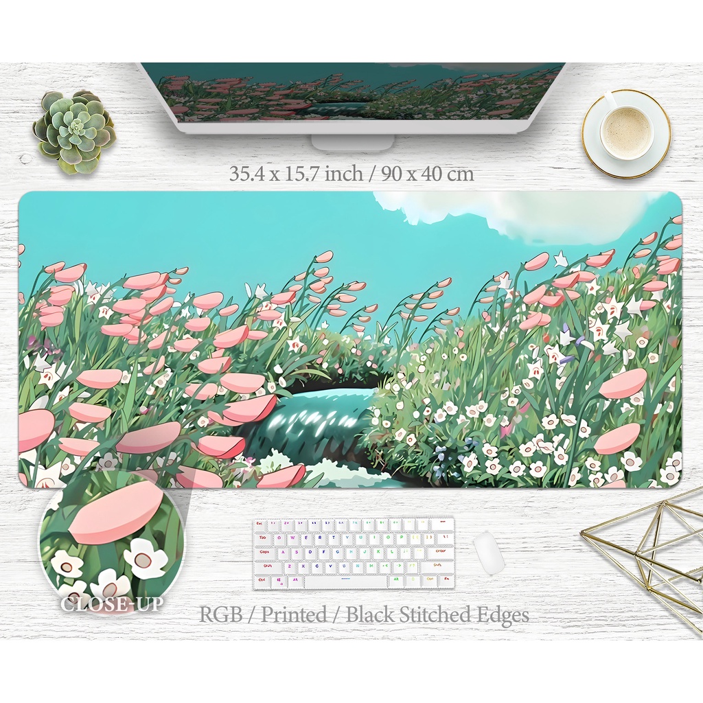 Colorful Sea Turtle Mouse Pad - Tropical Ocean Design Non-Slip Office & Gaming Mat
