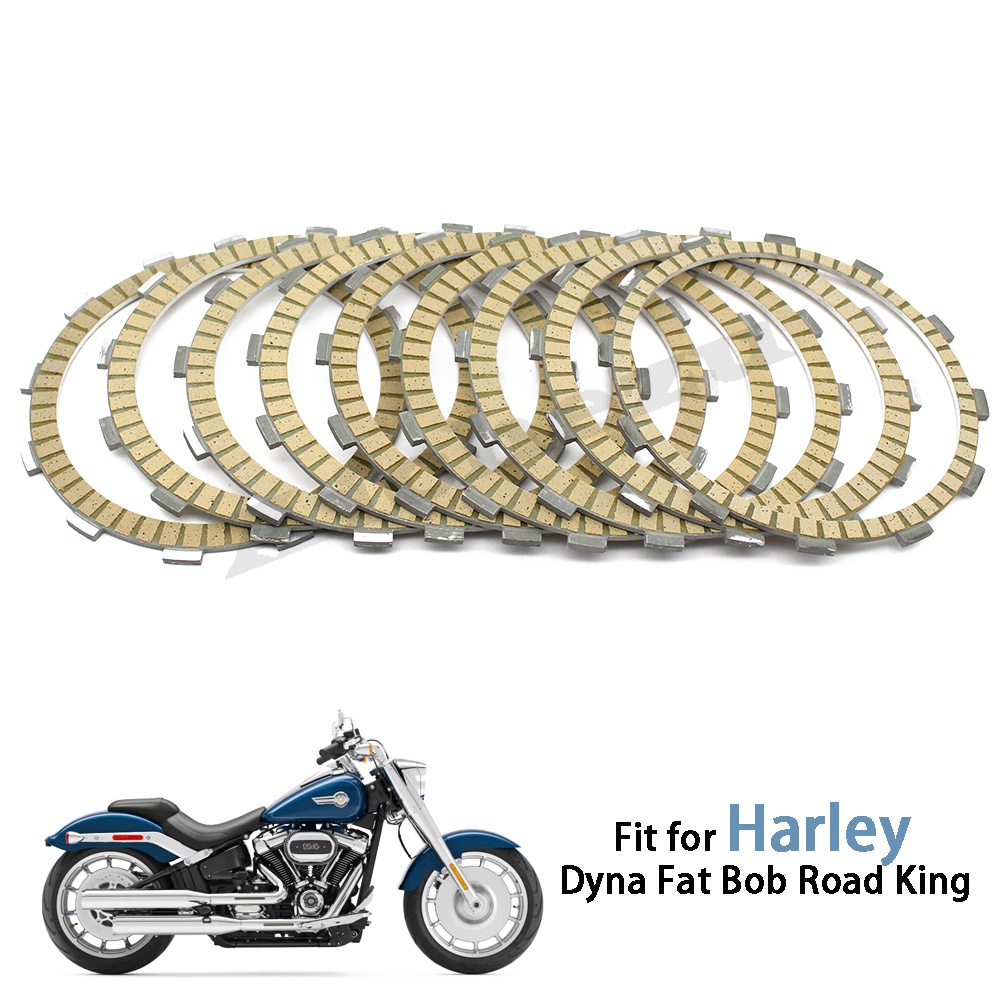 Bruce & Shark Clutch Kit - Friction & Steel Plates For Honda CBR125R, CBR150R, LS125, TA200 Motorcycles