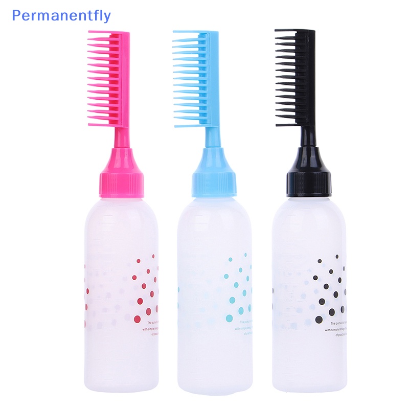Permanentfly Plastics Hair Colouring Comb Hair Dyeing Bottles Squeeze ...