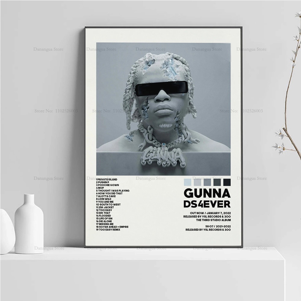 Poster Artistico Capo Plaza - Album Hip Hop, 20 Copertine, Decorazione Per Camera Da Letto O Soggiorno