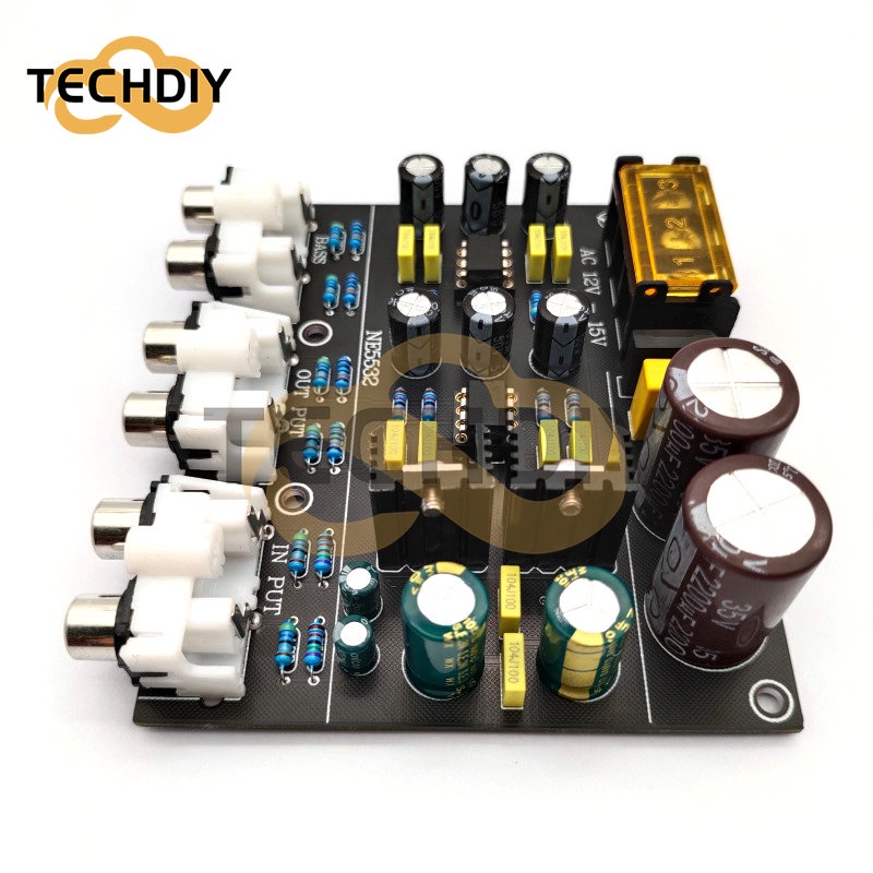 Electronic Active Crossover 2 Way NE5532 Pre-Stage Linkwitz Riley ...