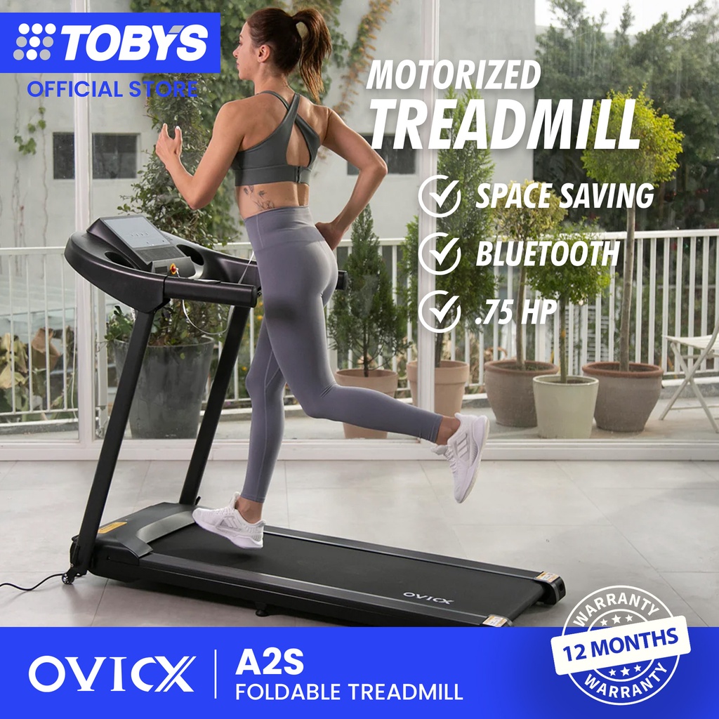 Toby s Sports Ovicx A2S Foldable Treadmill Shopee Philippines