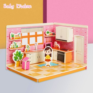 1 Set Mini Plastic Closet Doll Wardrobe with Mirror + 10 Pink Hangers  Accessories for Doll Bedroom Set Baby Girl DIY Toys