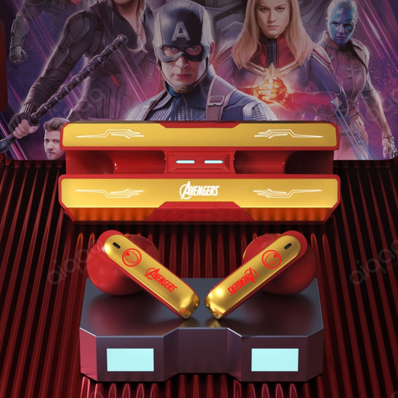 Marvel Mecha Battleship Wireless Bluetooth Gaming Sports Headset with