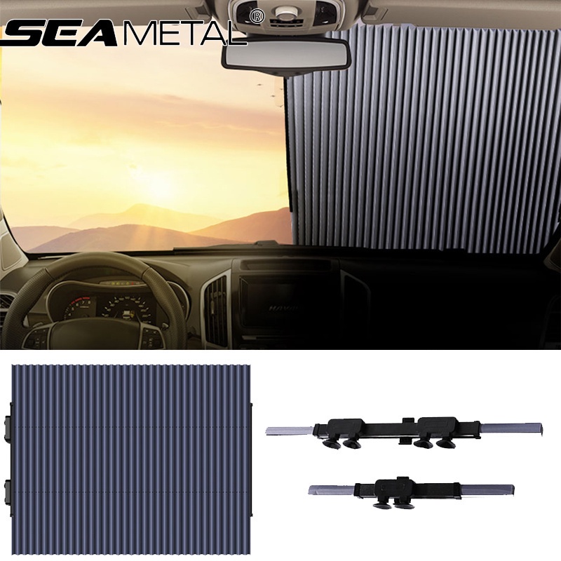 SEAMETAL Car Sun Shade Windshield Sunshade Auto Window UV Protection