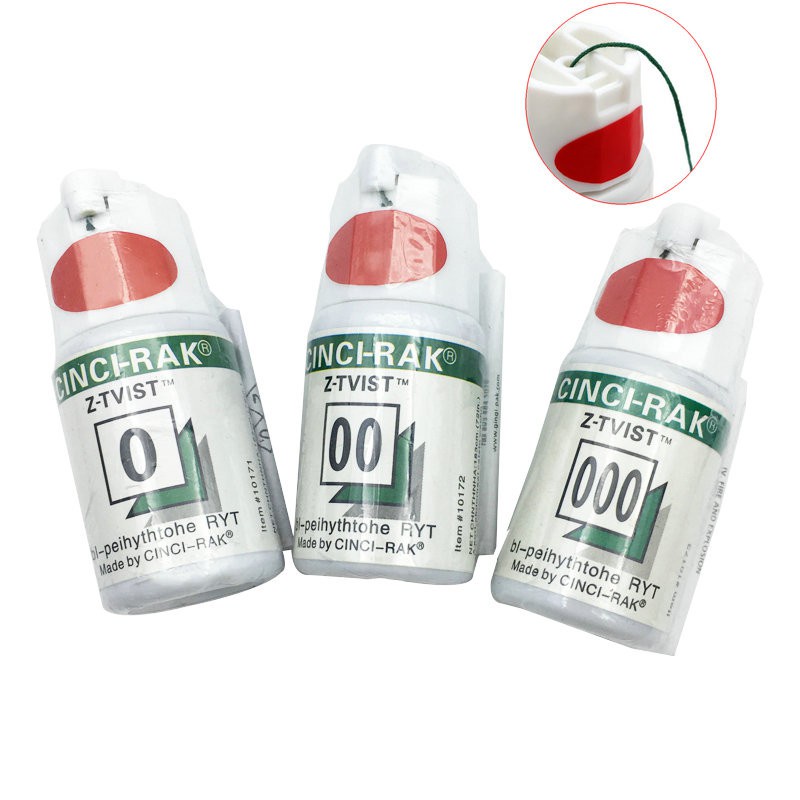 1Pc Thread Disposable Gingival Retraction Cord Knitted Cotton Gum Line